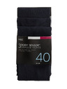 Marks & Spencer Pančuchové nohavice Body Sensor™, 40 DEN, 3 ks v balení Marks & Spencer námorná modrá