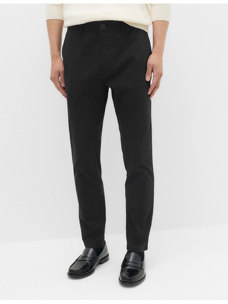 Marks & Spencer Strečové chino pančuchy Marks & Spencer slim fit čierne