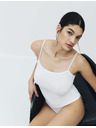 Marks & Spencer Košeľové neviditeľné telo Body Invisibles™ s technológiou Flexifit™ Marks & Spencer biela