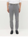 Marks & Spencer Strečové chino nohavice slim fit Marks & Spencer sivé