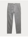 Marks & Spencer Strečové chino nohavice slim fit Marks & Spencer sivé