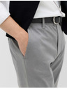 Marks & Spencer Strečové chino nohavice slim fit Marks & Spencer sivé