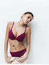 Marks & Spencer Krajková push-up dekoltovaná podprsenka Jasmine s kosticami, (vel. A–E) Marks & Spencer ružová