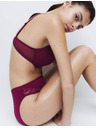 Marks & Spencer Krajková push-up dekoltovaná podprsenka Jasmine s kosticami, (vel. A–E) Marks & Spencer ružová