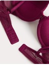 Marks & Spencer Krajková push-up dekoltovaná podprsenka Jasmine s kosticami, (vel. A–E) Marks & Spencer ružová