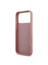 Guess Guess PU Fixed Glitter 4G Metal Logo Zadný Kryt pre iPhone 18 Pro Max Pink