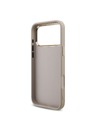 Guess Guess PU Leather 4G Metal Logo Gold Frame Zadný Kryt pre iPhone 18 Pro Max Pink
