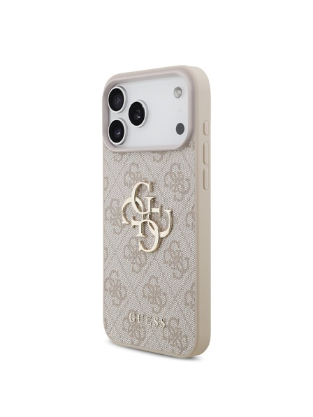 Guess Guess PU 4G Metal Logo Zadný Kryt pre iPhone 18 Pro Max Pink