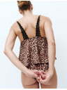 Marks & Spencer Košieľka Clara Papertouch s leopardím vzorom Marks & Spencer oranžová