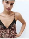 Marks & Spencer Košieľka Clara Papertouch s leopardím vzorom Marks & Spencer oranžová
