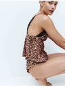 Marks & Spencer Košieľka Clara Papertouch s leopardím vzorom Marks & Spencer oranžová