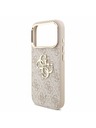 Guess Guess PU 4G Metal Logo Strap Zadný Kryt pre iPhone 18 Pro Pink