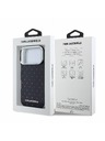 Karl Lagerfeld Karl Lagerfeld IML Rhinestones Allover Magsafe Zadný Kryt pre iPhone 18 Pro Black
