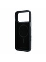 Karl Lagerfeld Karl Lagerfeld PU Grained Allover Semi Wrap Magsafe Zadný Kryt pre iPhone 18 Pro Black