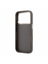 Guess Guess PU 4G Resin Metal Logo Zadný Kryt pre iPhone 18 Pro Max Brown