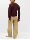 Marks & Spencer Pletený kardigan v štýle bomber na zips Marks & Spencer červená