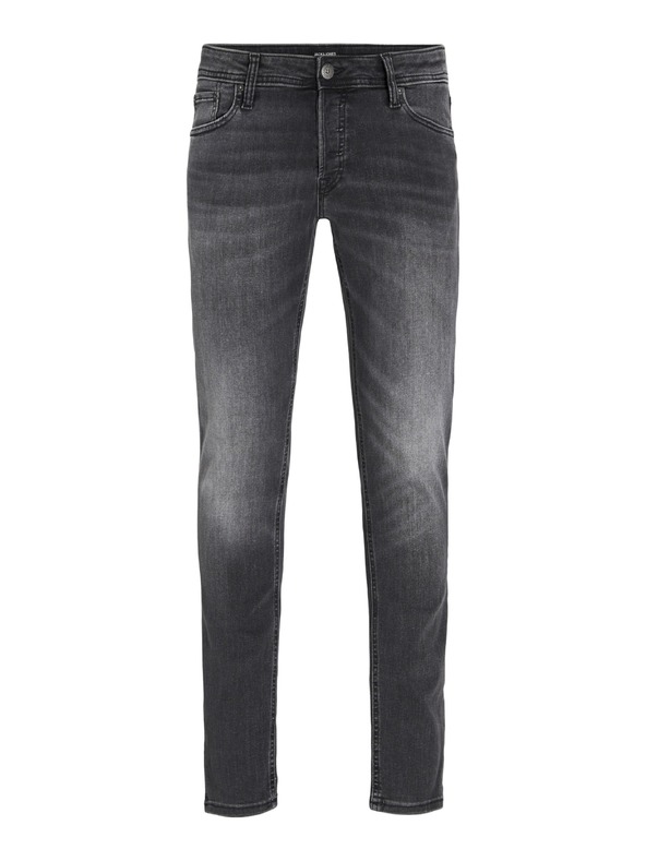 Jack & Jones JJIGLENN pánske čierne slim fit džínsy