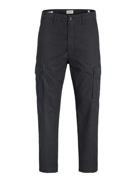 Jack & Jones Pánske cargo nohavice black