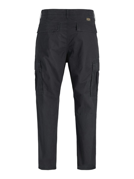 Jack & Jones Pánske cargo nohavice black