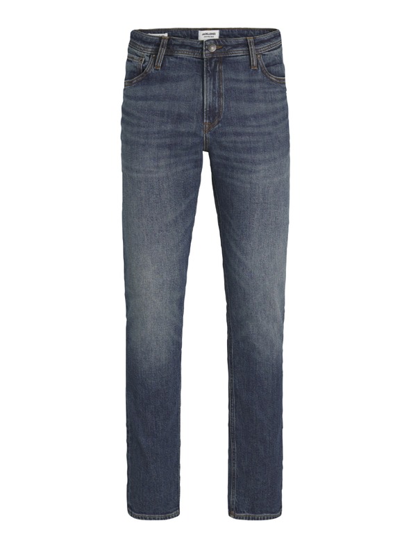 Jack & Jones JJICLARK modré pánske regular fit džínsy