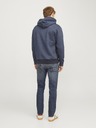 Jack & Jones JJICLARK modré pánske regular fit džínsy