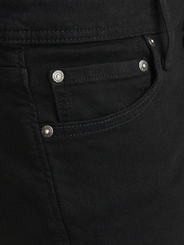 Jack & Jones Slimfit džínsy JJIGlenn JJOriginal čierne