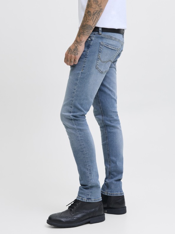Jack & Jones Slimfit džínsy JJIGlenn JJOriginal modré