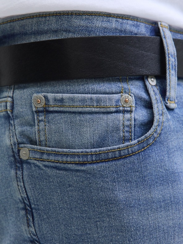 Jack & Jones Slimfit džínsy JJIGlenn JJOriginal modré