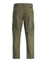 Jack & Jones Pánske cargo nohavice olive night