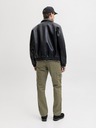 Jack & Jones Pánske cargo nohavice olive night