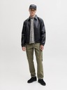 Jack & Jones Pánske cargo nohavice olive night