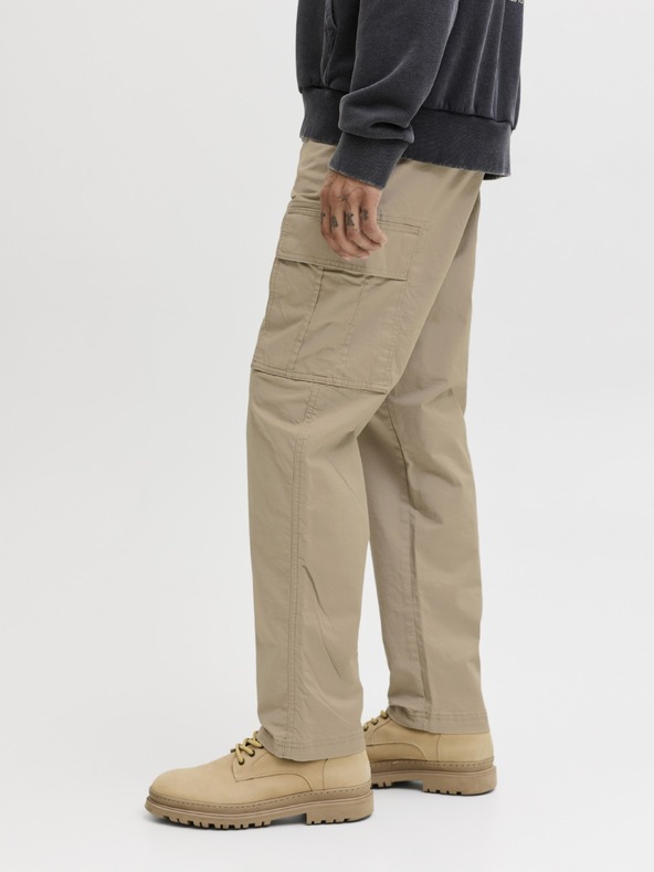 Jack & Jones Pánske cargo nohavice crockery
