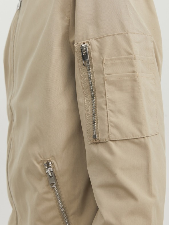 Jack & Jones Pánska bunda bomber JJERush crockery