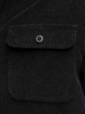 Jack & Jones Manšestrová košeľa čierna