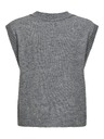 Jacqueline de Yong Kardigan bez rukávov SUPER grey melange