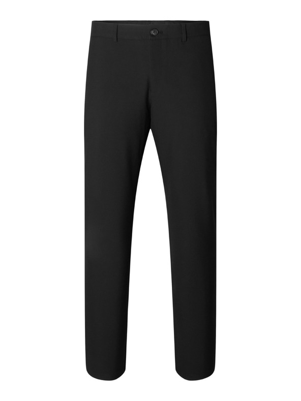 SELECTED Pánske slim nohavice čierne