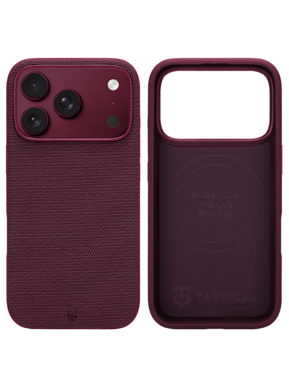 Tactical Tactical MagForce WEARe Kryt pre Apple iPhone 17 Pro/18 Pro Burgundy