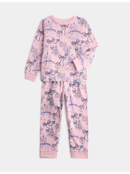 Marks & Spencer Pyžamo z čistej bavlny Disney Princess™ (1-8 rokov) Marks & Spencer modrá