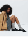 Marks & Spencer Vysoko mäkké ponožky po kolená s technológiou Freshfeet a technológiou Freshfeet, 2 ks v balení Marks & Spencer sivá