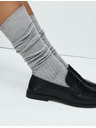 Marks & Spencer Vysoko mäkké ponožky po kolená s technológiou Freshfeet a technológiou Freshfeet, 2 ks v balení Marks & Spencer sivá