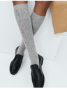 Marks & Spencer Vysoko mäkké ponožky po kolená s technológiou Freshfeet a technológiou Freshfeet, 2 ks v balení Marks & Spencer sivá