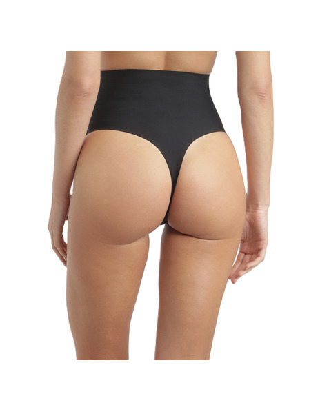 Bellinda INVISIBLE SILHOUETTE MID WAIST THONG - Dámske tvarovací tangy - čierna