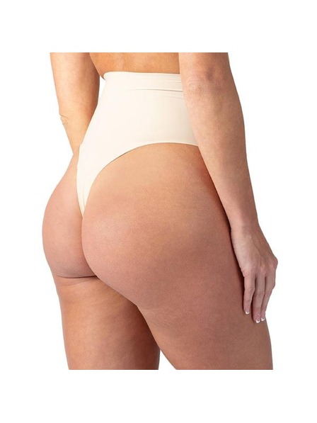 Bellinda INVISIBLE SILHOUETTE MID WAIST THONG - Dámske tvarovací tangy - telesová