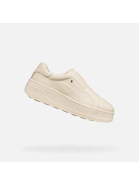 Geox Krémové dámske tenisky Geox Spherica ECUB-2