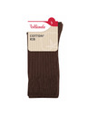 Bellinda COTTON RIB SOCKS - Dámske bavlnené ponožky - hnedá