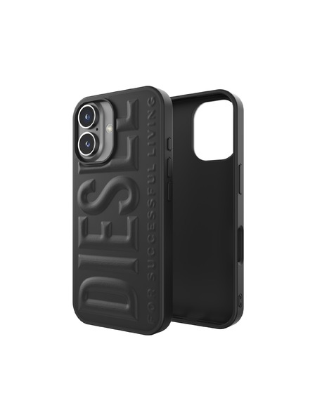 Diesel Diesel 3D kryt pre iPhone 16 Biscotto čierny 60209