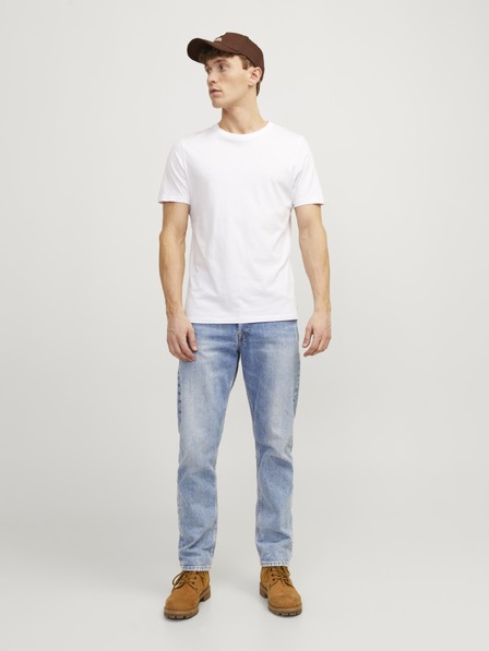 Jack & Jones JJICHRIS pánske modré loosefit džínsy