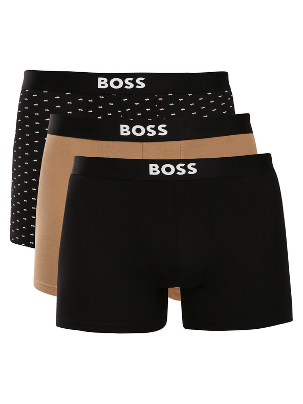 BOSS Sada troch - pánske boxerky BOSS viacfarebné