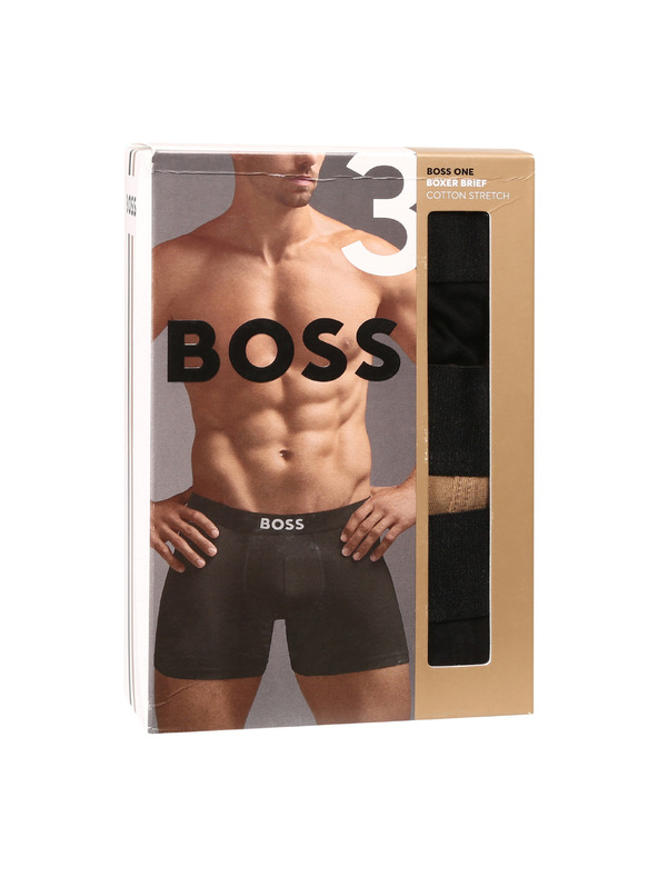 BOSS Sada troch - pánske boxerky BOSS viacfarebné