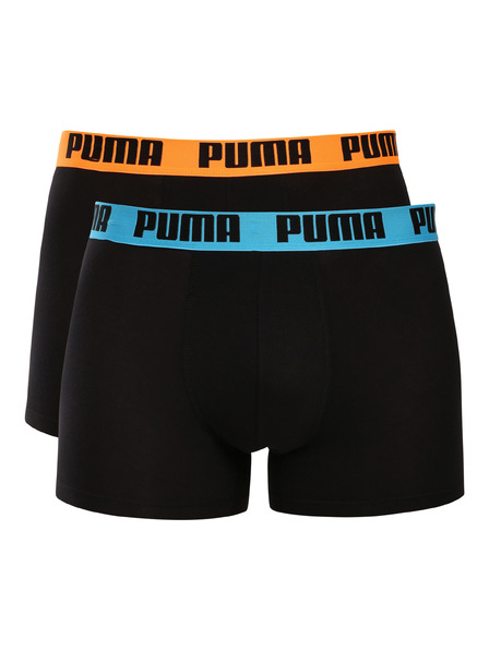 Puma Sada dvoch - pánske boxerky Puma čierne